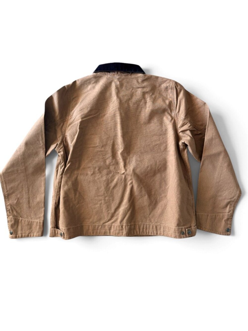 Carhartt Men's Rugged Flex Relaxed Fit Duck Detroit Jacket Brown Size Large NWT - Picture 2 of 6
